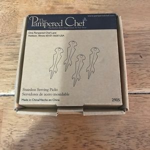 Stainless Serving Picks